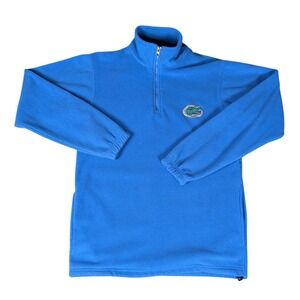 Red Oak Florida Gators Mens Blue Quarter Zip Fleece Pullover NCAA Sweatshirt